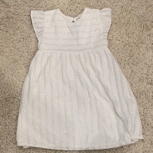 J Crew Charming White Kids Dress